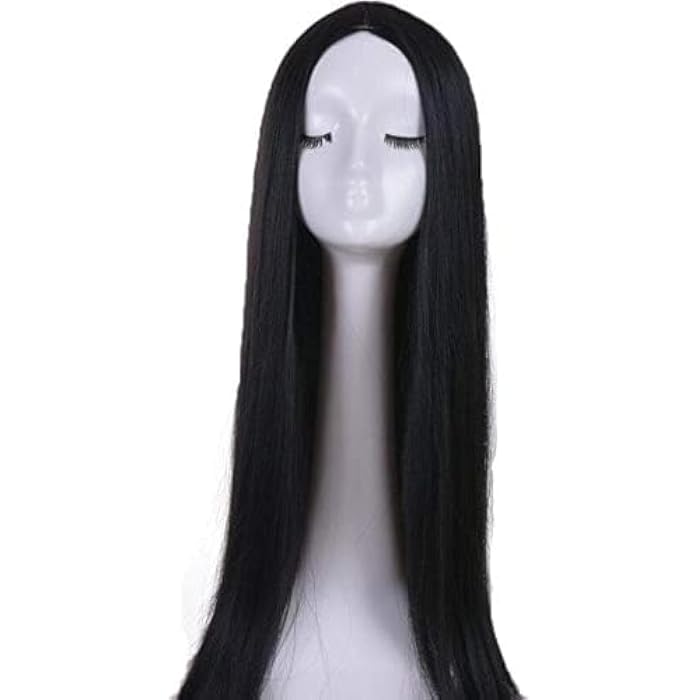 DILLARDS Women's Synthetic Hair Halloween Nasquerade Cosplay Props Wig - Black - Image 5